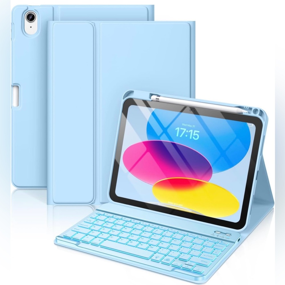 NWT - Hamile for iPad 10th Generation Case with Keyboard.